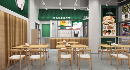 一元水餃·餃子店設(shè)計